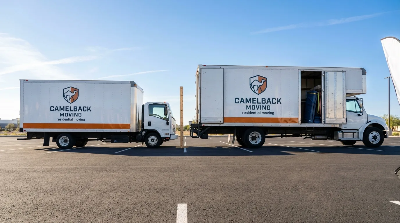 Moving truck size capacity guide in Haines City